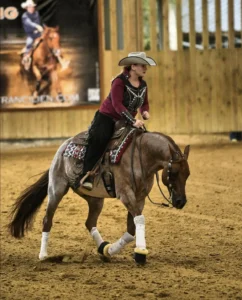 Charlotte Reynaud lors d'un concours